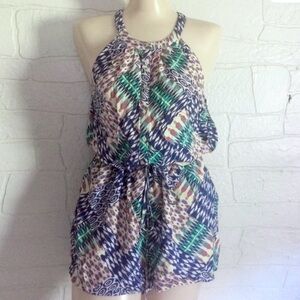 Under Skies Romper Shorts One Piece With Pockets